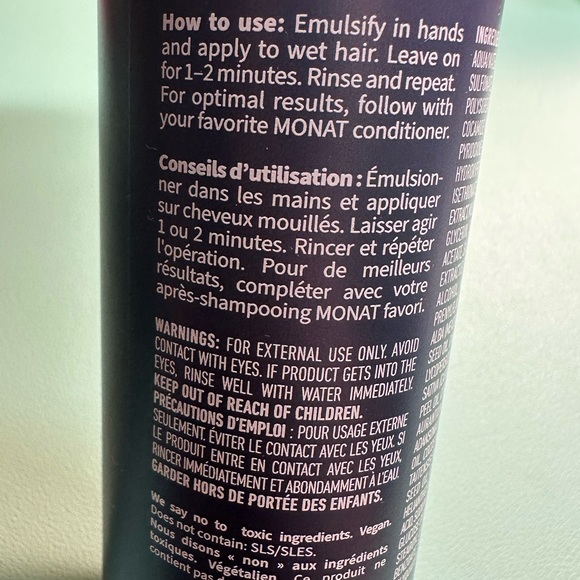 Monat Purifying Vinegar Shampoo - Picture 5 of 5
